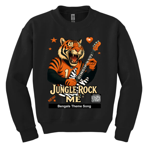Jungle Rock Me - Youth Heavy Blend Crewneck Sweatshirt Thumbnail