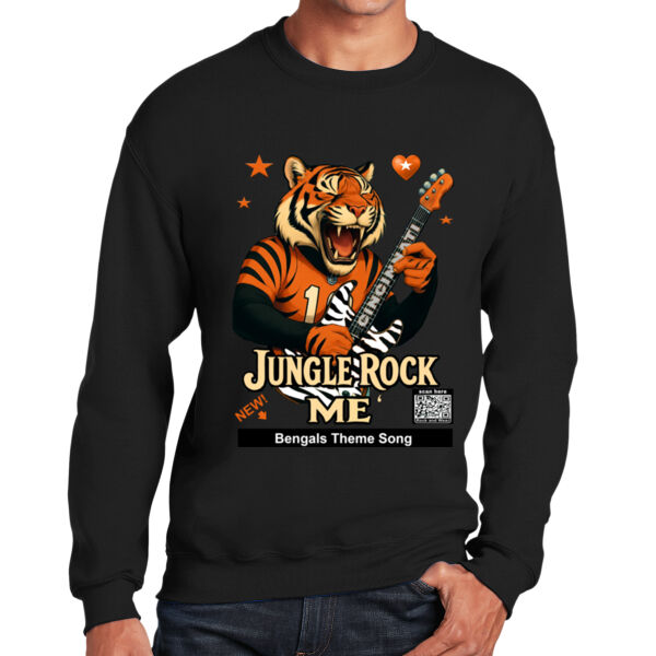 Jungle Rock Me - Heavy Blend Crewneck Sweatshirt Thumbnail